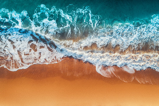 Sea Aerial View Photograph Print 100% Australian Made