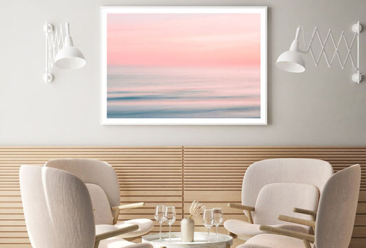 Sunset Sky & Sea Photograph Home Decor Premium Quality Poster Print Choose Your Sizes