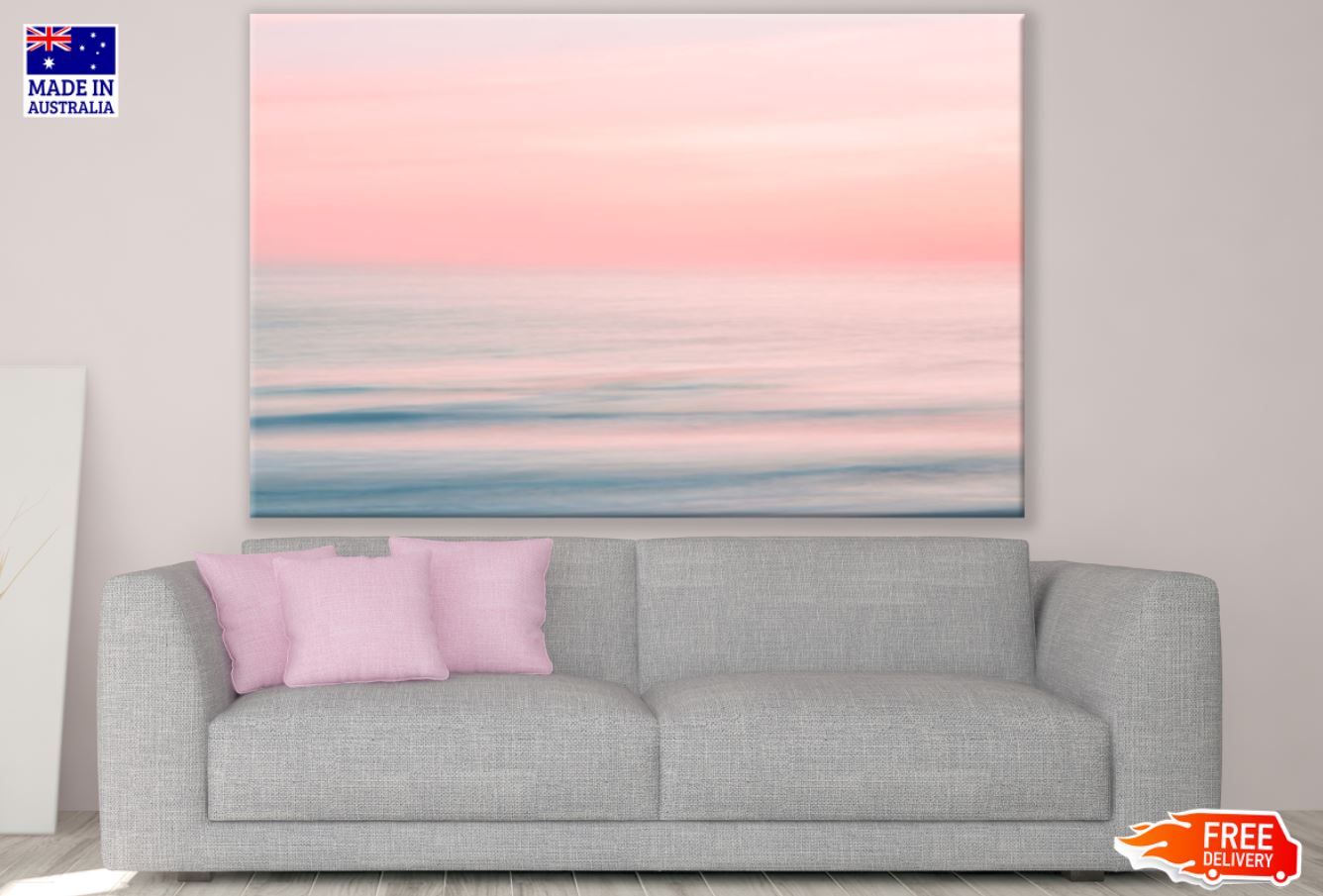 Multicolor Abstract Design Print 100% Australian Made