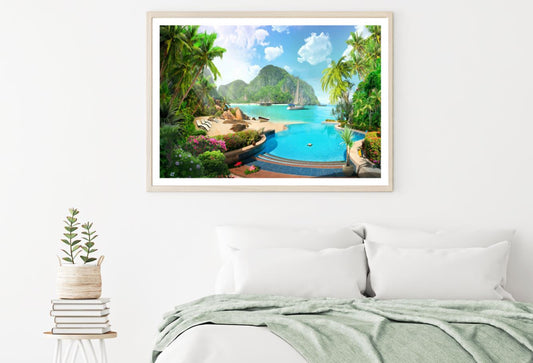 Nature Sea Scenery Photograph Home Decor Premium Quality Poster Print Choose Your Sizes