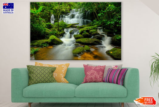 Stunning Waterfall Scenery View Print 100% Australian Made