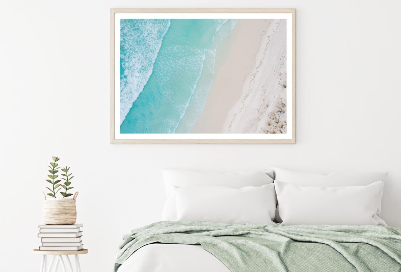 Sea & Shore Aerial Photograph Home Decor Premium Quality Poster Print Choose Your Sizes