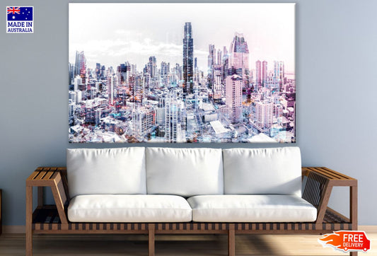 City Buildings Scenery Photograph Print 100% Australian Made