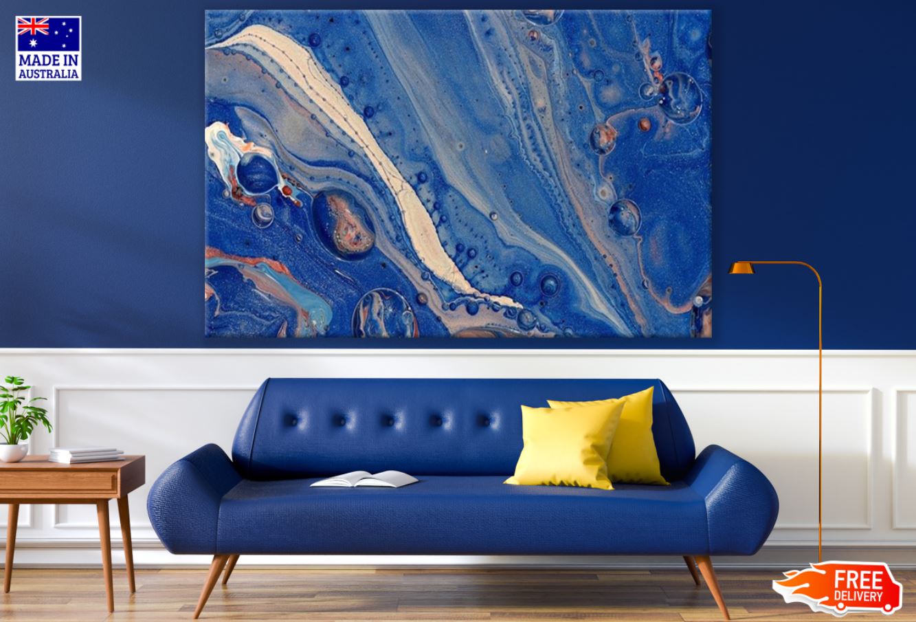 Colorful Abstract Granite Design Print 100% Australian Made