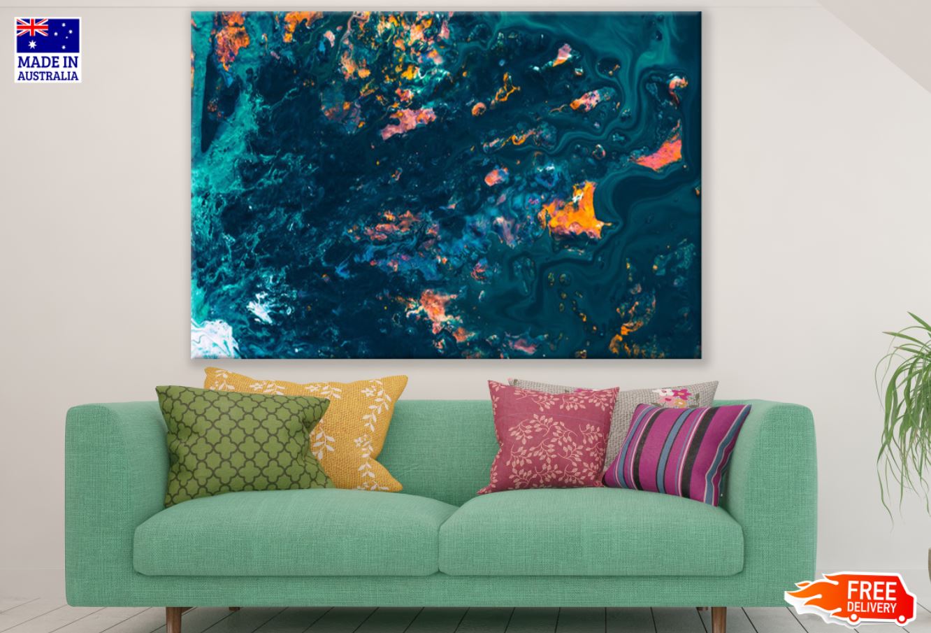 Colorful Abstract Watercolor Art Print 100% Australian Made