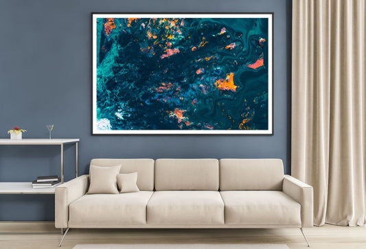 Colorful Abstract Watercolor Art Home Decor Premium Quality Poster Print Choose Your Sizes