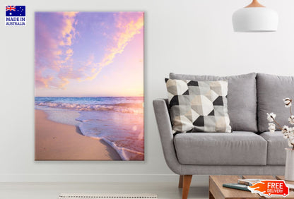 Stunning Sea Sunset Scenery View Print 100% Australian Made