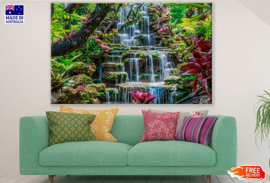 Stunnning Waterfall Scenery View Print 100% Australian Made