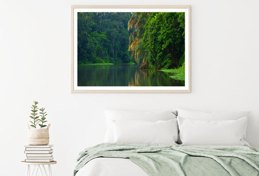 Lake & Forest Scenery Photograph Home Decor Premium Quality Poster Print Choose Your Sizes