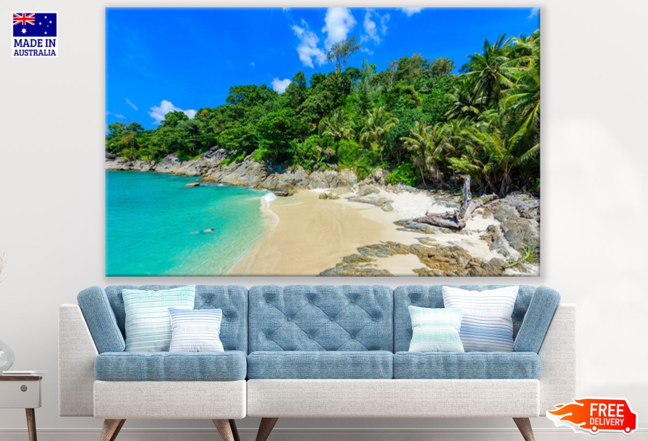 Forest & Sea Scenery Photograph Print 100% Australian Made