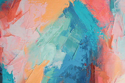 Colorful Abstract Watercolor Art Print 100% Australian Made