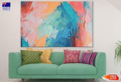 Colorful Abstract Watercolor Art Print 100% Australian Made