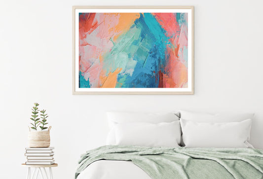 Colorful Abstract Watercolor Art Home Decor Premium Quality Poster Print Choose Your Sizes