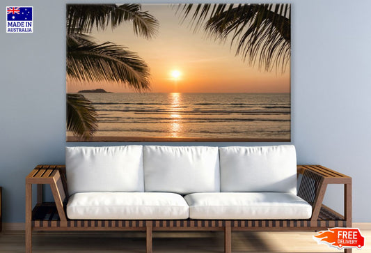 Sea Sunset Scenery Photograph Print 100% Australian Made