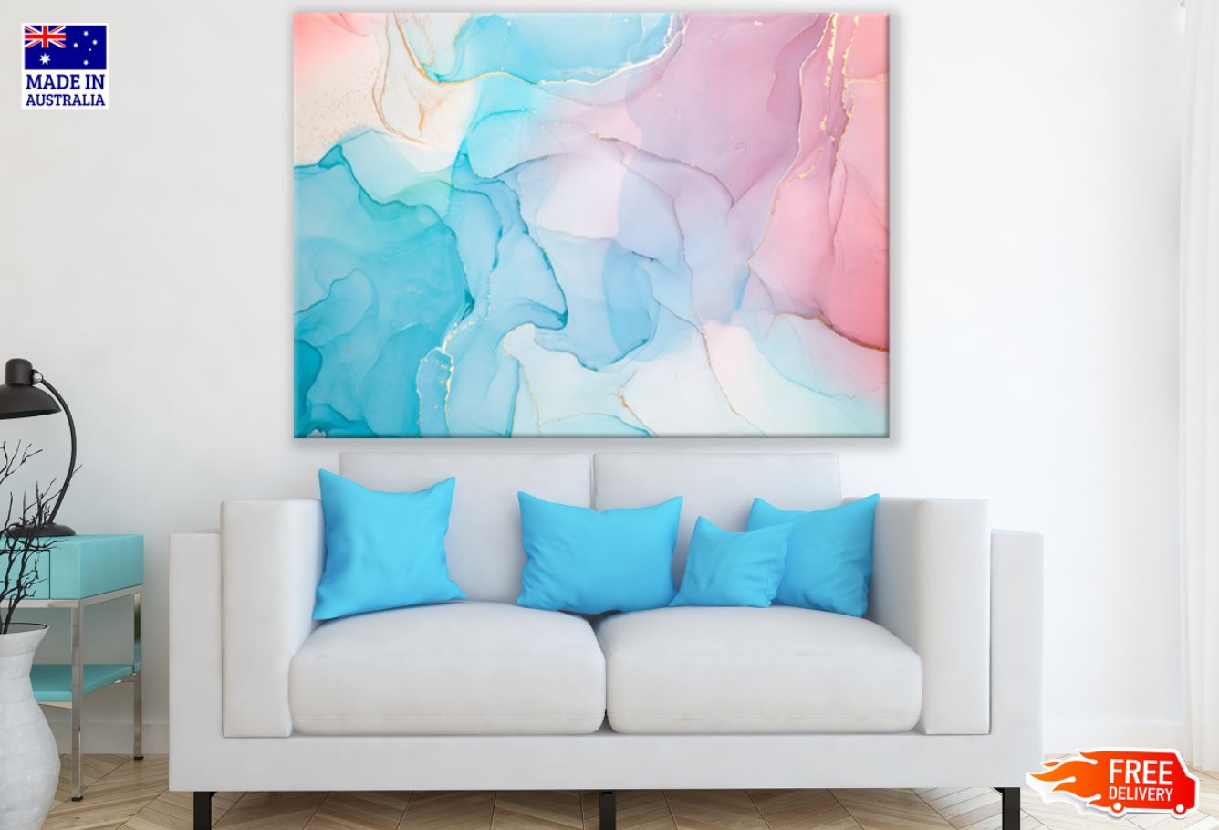 Multicolor Abstract Design Art Print 100% Australian Made