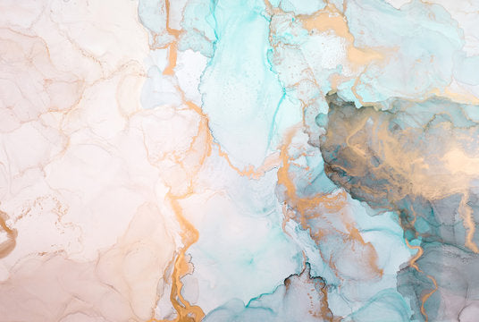 Colorful Abstract Watercolor Art Print 100% Australian Made