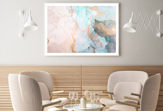 Colorful Abstract Watercolor Art Home Decor Premium Quality Poster Print Choose Your Sizes