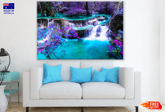 Stunning Waterfall Scenery View Print 100% Australian Made