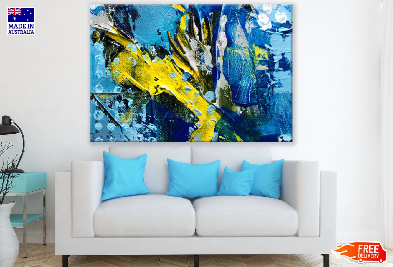 Colorful Abstract Watercolor Art Print 100% Australian Made