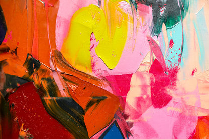 Multicolor Abstract Design Art Print 100% Australian Made