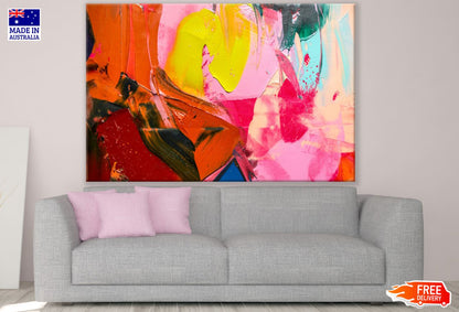 Multicolor Abstract Design Art Print 100% Australian Made