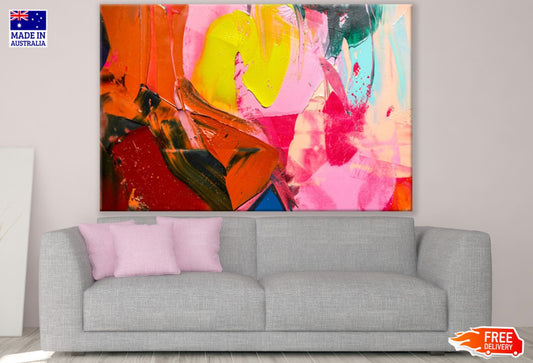 Multicolor Abstract Design Art Print 100% Australian Made