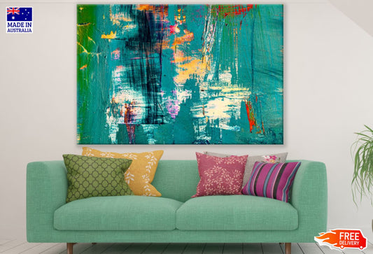 Colorful Abstract Watercolor Art Print 100% Australian Made
