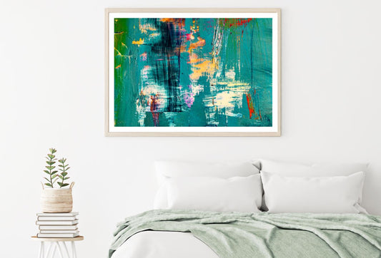 Colorful Abstract Watercolor Art Home Decor Premium Quality Poster Print Choose Your Sizes