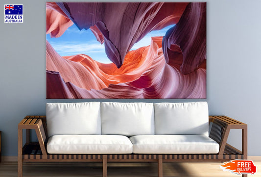 Valley Cave Scenery Photograph Print 100% Australian Made