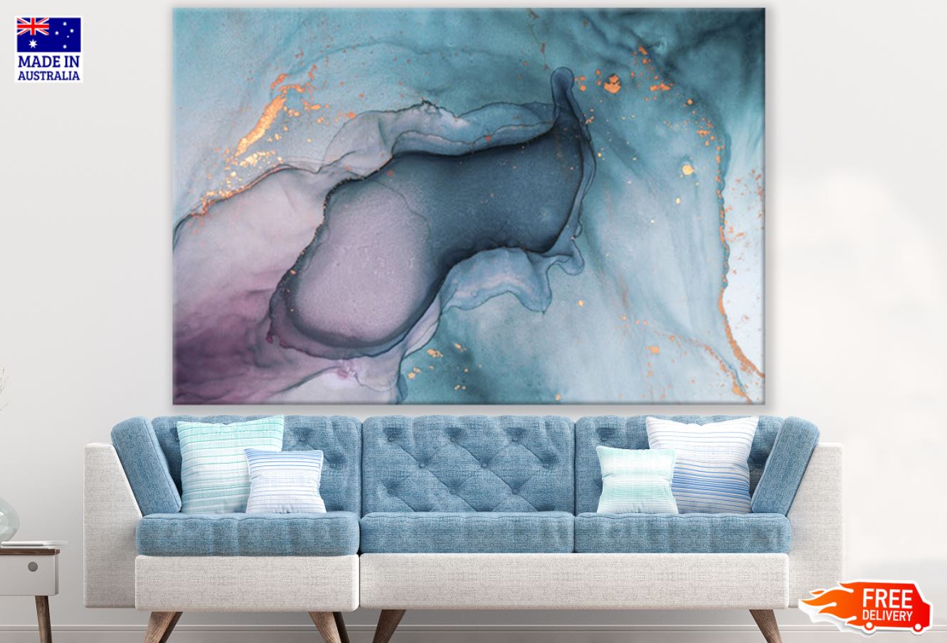 Colorful Abstract Watercolor Art Print 100% Australian Made