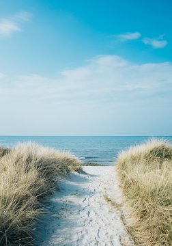 Sand Path to Sea Photograph Print 100% Australian Made