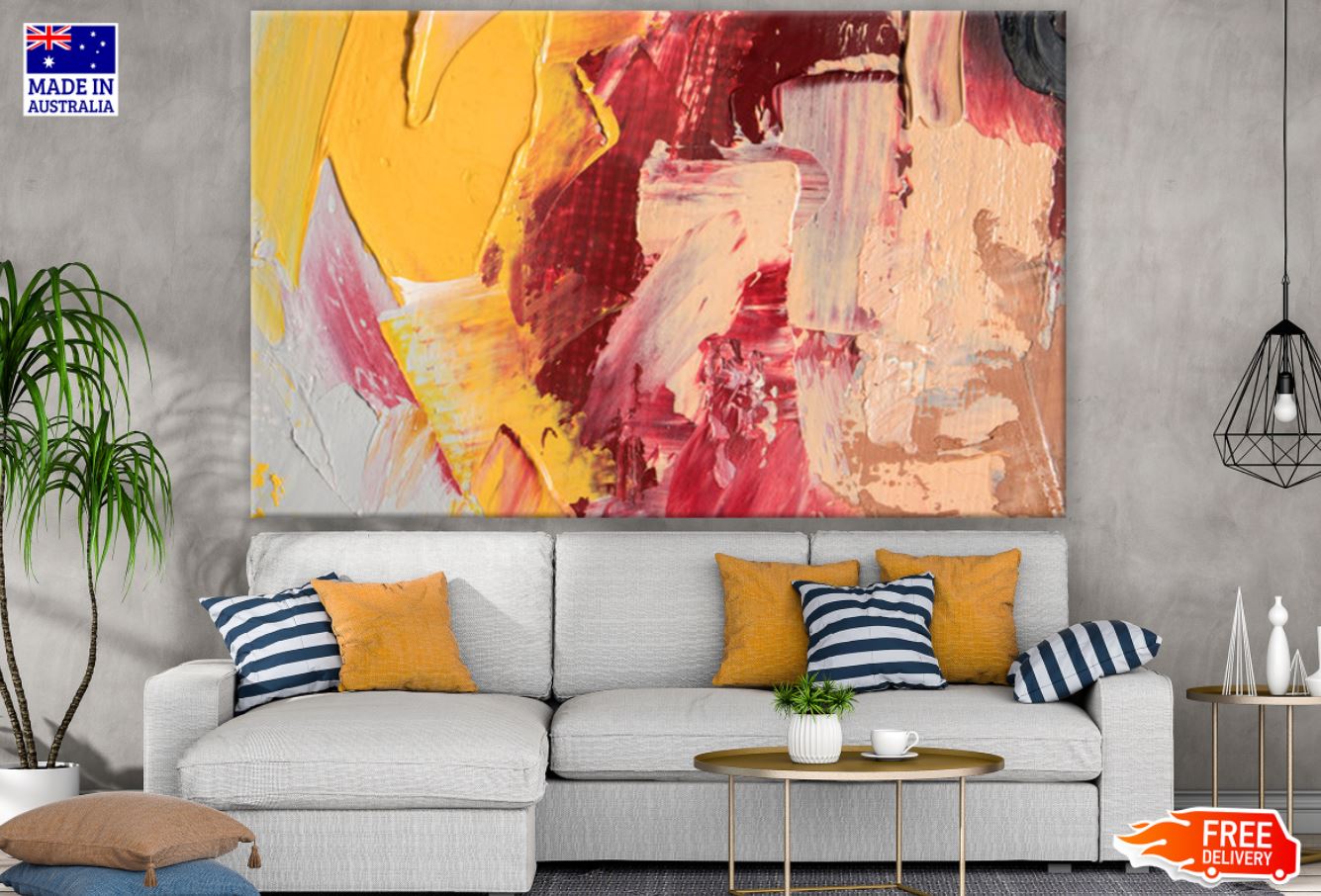 Colorful Abstract Watercolor Art Print 100% Australian Made
