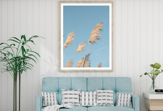 Dry Grass Plant Photograph Home Decor Premium Quality Poster Print Choose Your Sizes