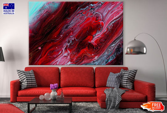 Colorful Abstract Watercolor Art Print 100% Australian Made