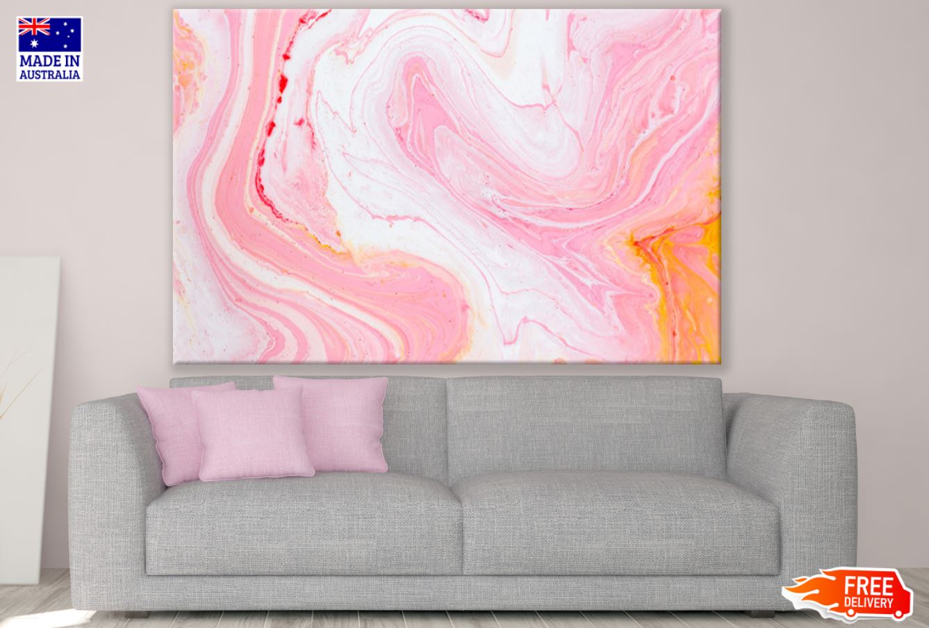 Colorful Abstract Watercolor Art Print 100% Australian Made