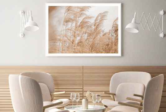 Dry Grass Field Photograph Home Decor Premium Quality Poster Print Choose Your Sizes