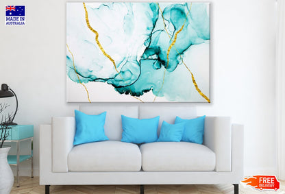 Colorful Abstract Watercolor Art Print 100% Australian Made