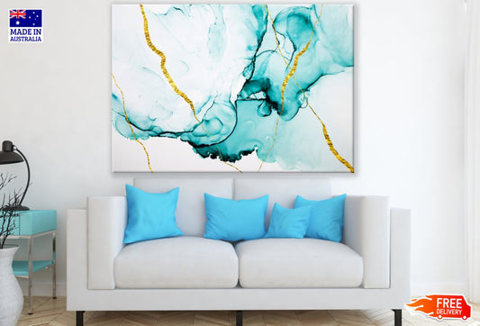 Colorful Abstract Watercolor Art Print 100% Australian Made