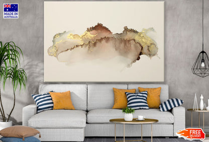 Colorful Abstract Watercolor Art Print 100% Australian Made