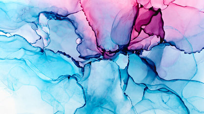 Colorful Abstract Watercolor Art Print 100% Australian Made