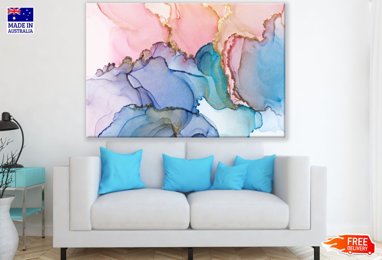 Colorful Abstract Watercolor Art Print 100% Australian Made