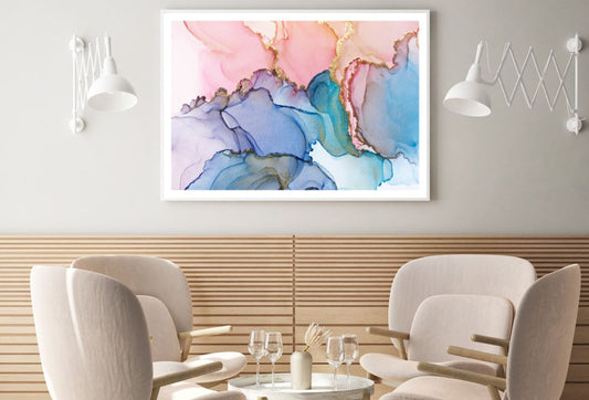 Colorful Abstract Watercolor Art Home Decor Premium Quality Poster Print Choose Your Sizes