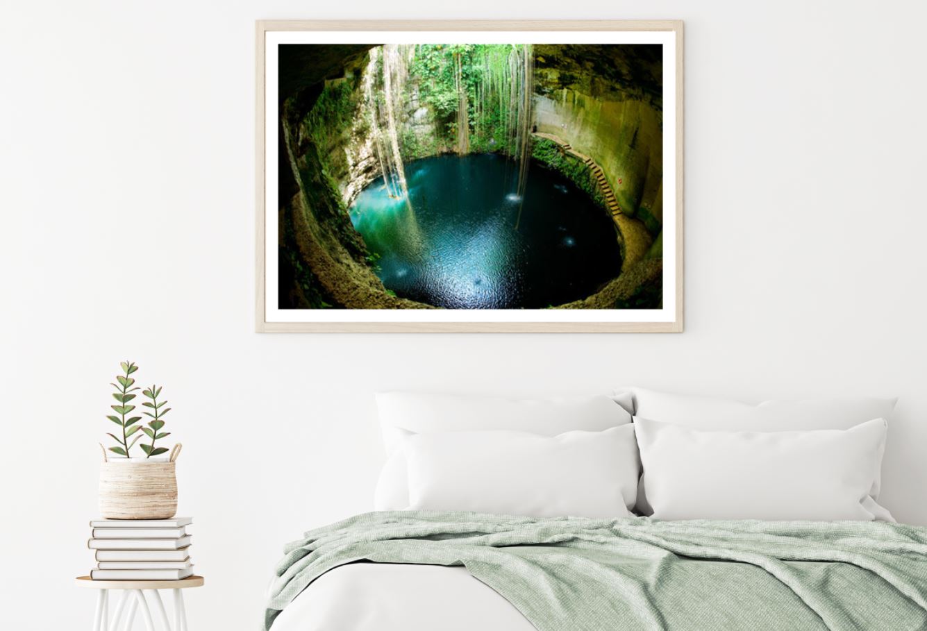 Stunning Natural Pond Photograph Home Decor Premium Quality Poster Print Choose Your Sizes