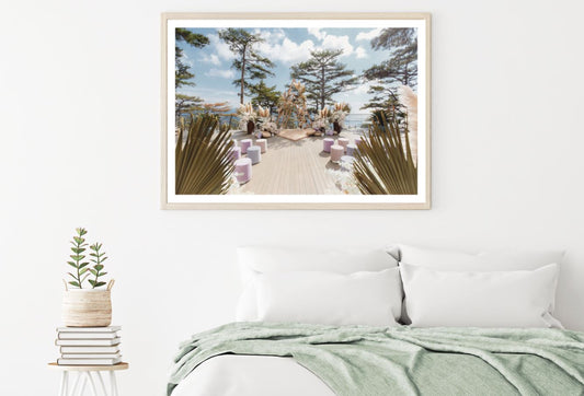 Resort Outdoor Area Photograph Home Decor Premium Quality Poster Print Choose Your Sizes