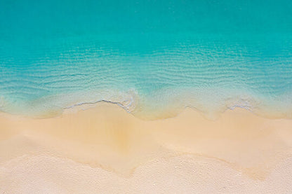 Sea Aerial View Photograph Print 100% Australian Made