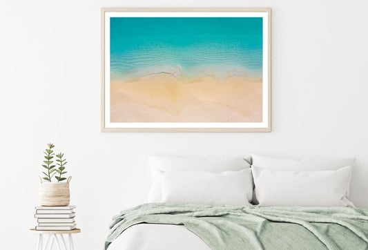 Sea Aerial View Photograph Home Decor Premium Quality Poster Print Choose Your Sizes