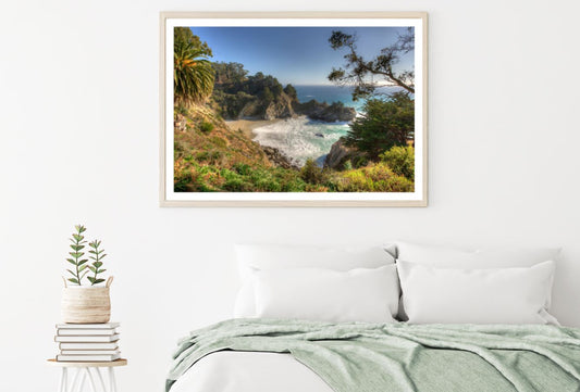 Mountain & Sea Scenery Photograph Home Decor Premium Quality Poster Print Choose Your Sizes