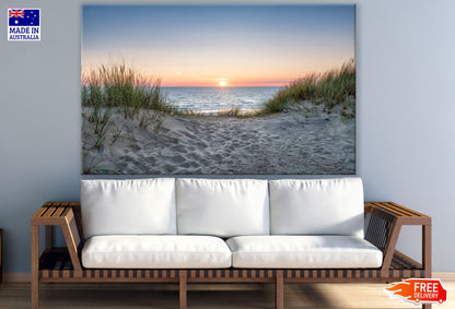 Sand Footpath to Sea Photograph Print 100% Australian Made