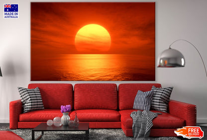 Sunset Sky & Sea Photograph Print 100% Australian Made