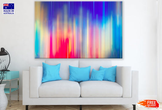 Colorful Abstract Gradient Design Print 100% Australian Made
